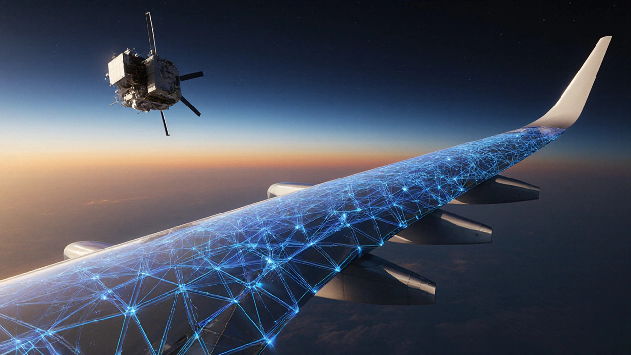 Дизайн аэродинамического крыла в CATIA с визуальными потоками.