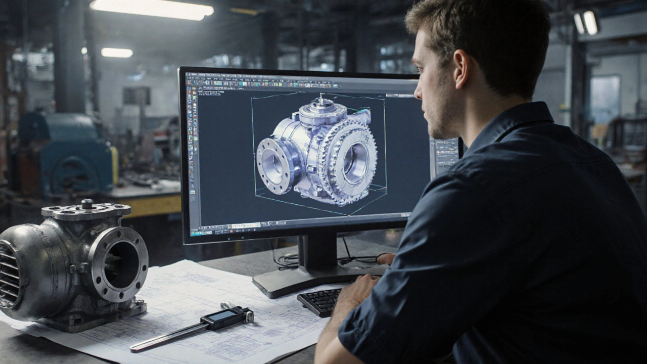Как называется человек, который делает 3D-модели в машиностроении?