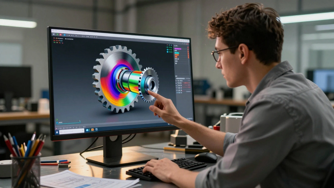 Как называется 3 этап моделирования в машиностроении?