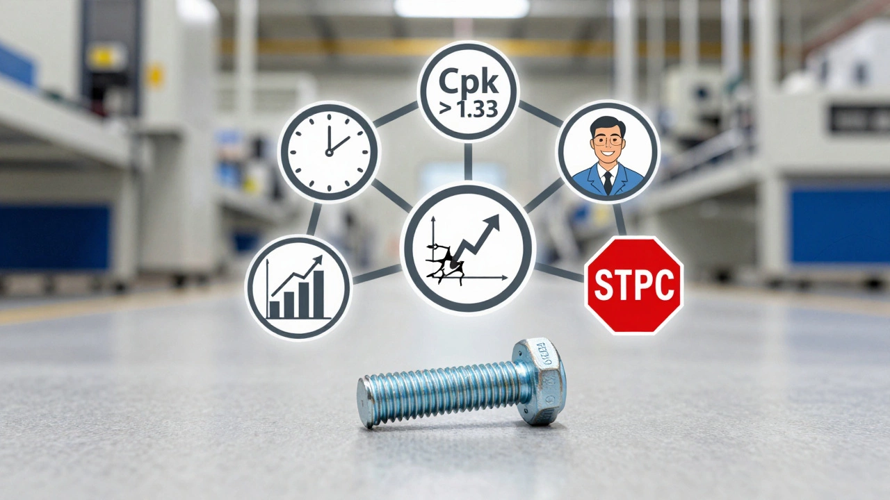 Один болт символизирует системное качество: измерения, стандарты, контроль и ответственность.