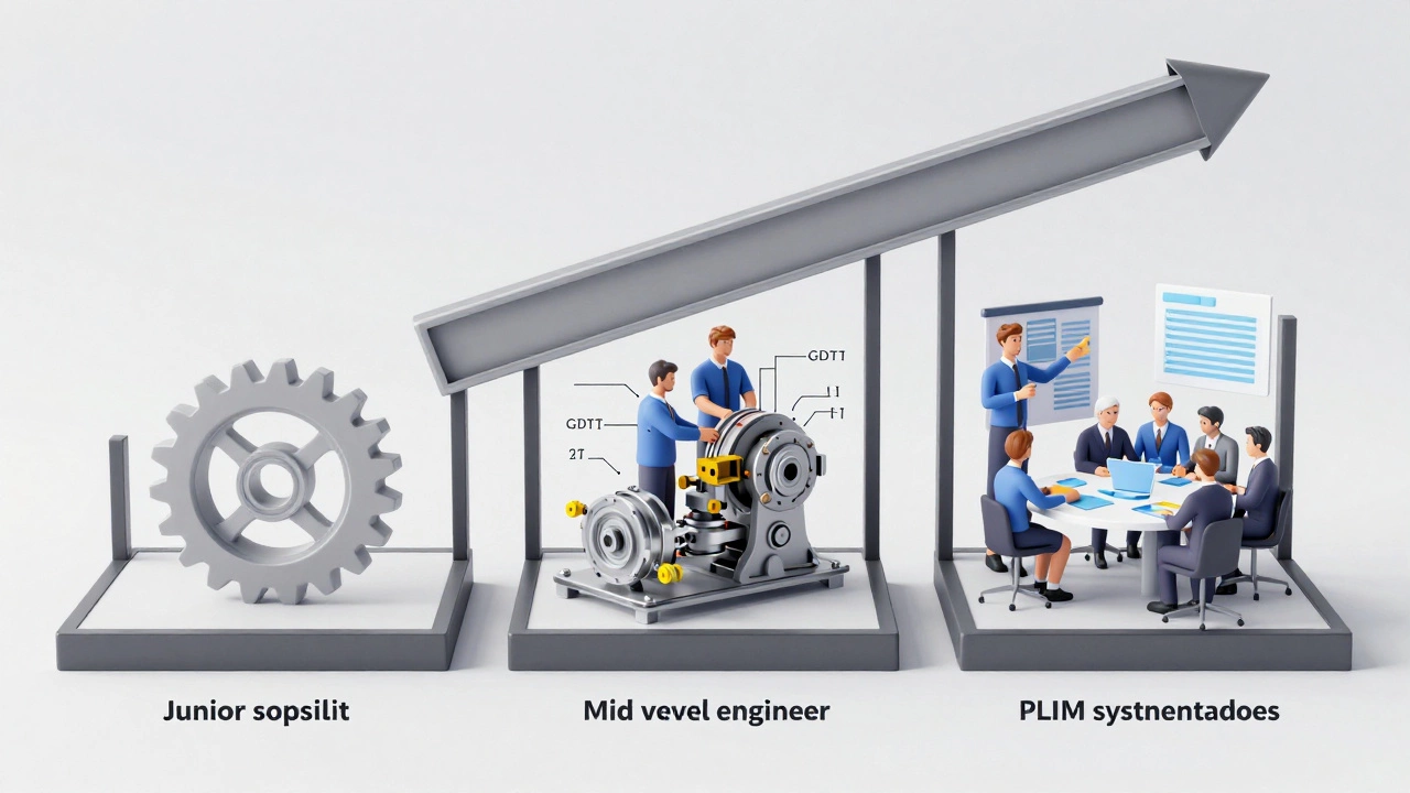 Три этапа карьеры 3D-моделлера: от простой детали до руководителя проекта с международными стандартами.