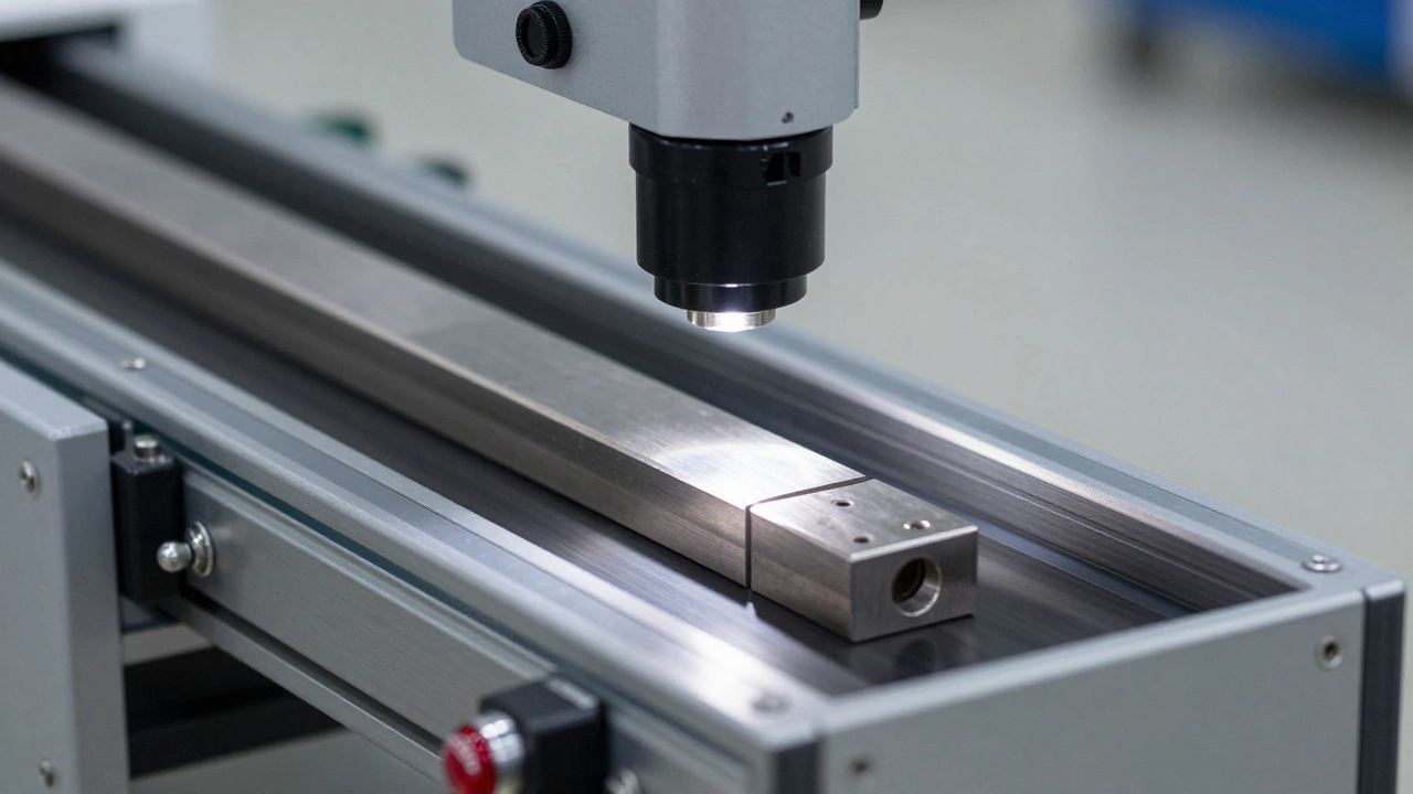 Система машинного зрения обнаруживает брак на конвейерной ленте с помощью камеры